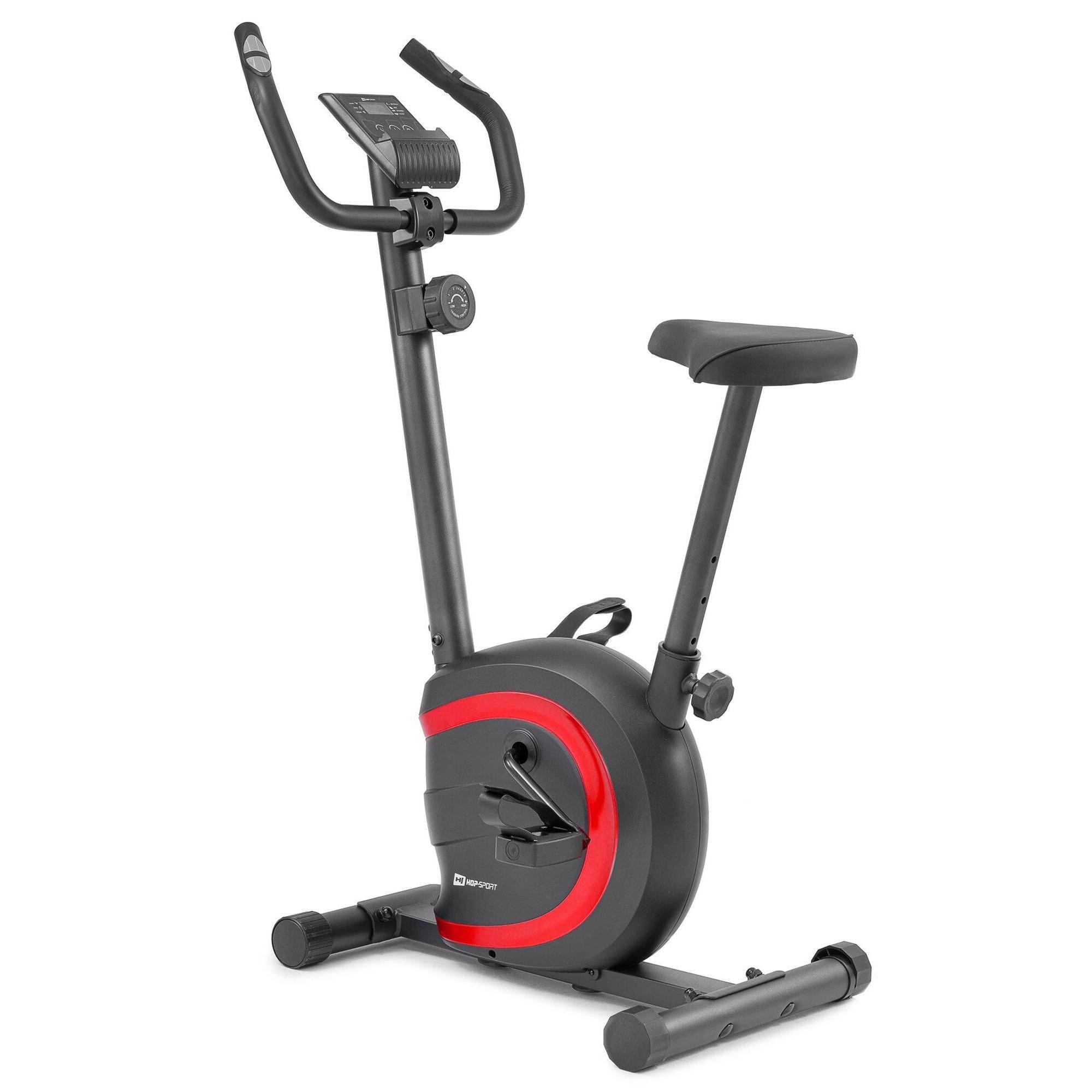 Hop-sport - Vélo D'Appartement Magnétique Hop-sport Vox - Vélo D'Appartement - Noir|rouge - Taille Unique - Decathlon