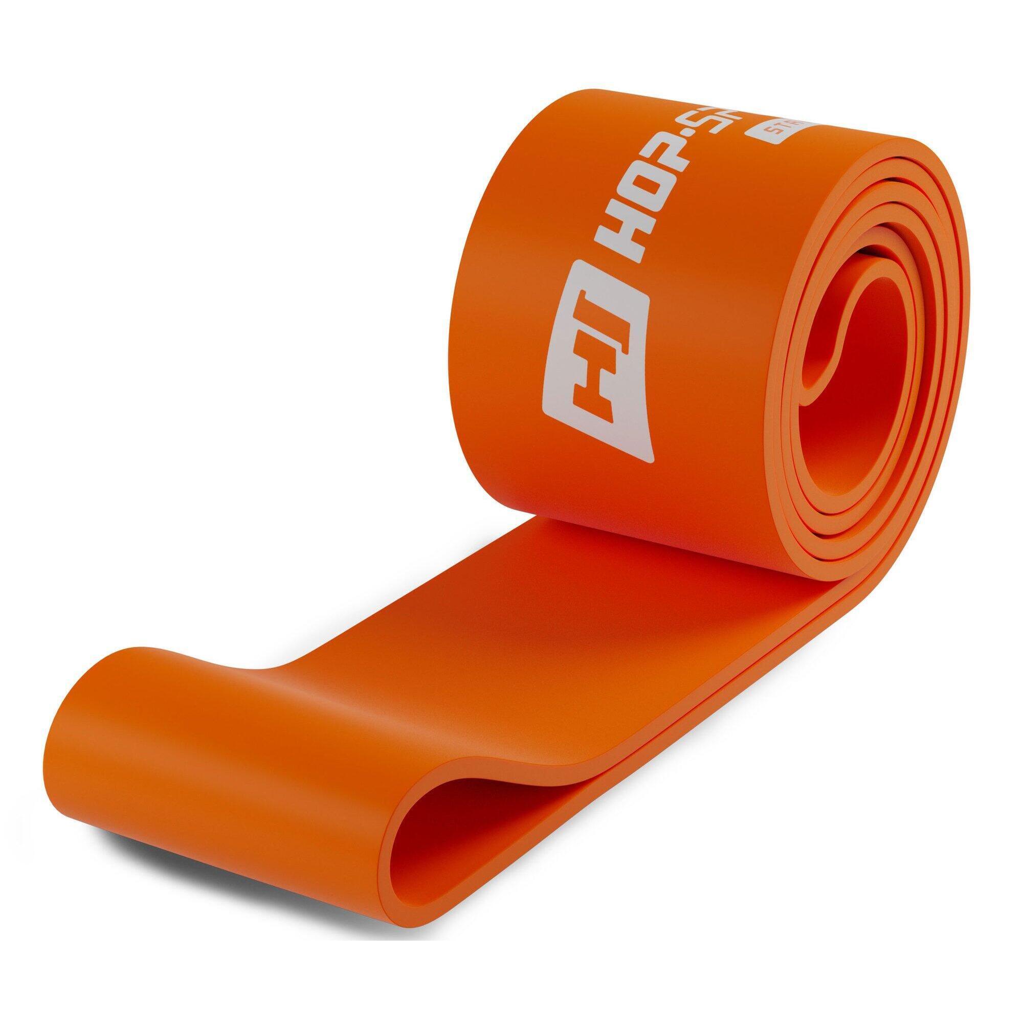Hop-sport - Bande De Résistance Pour Exercices Fitness Hop-sport 37-109kg - Élastique - Orange - Decathlon