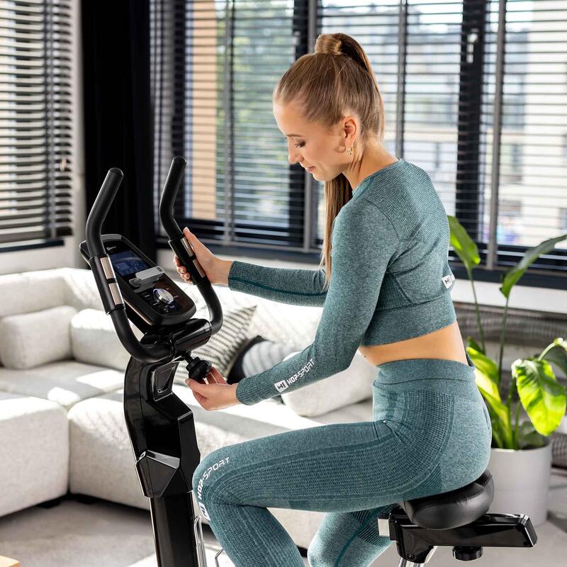 Rower stacjonarny treningowy elektryczno-magnetyczny Hop-Sport Apollo