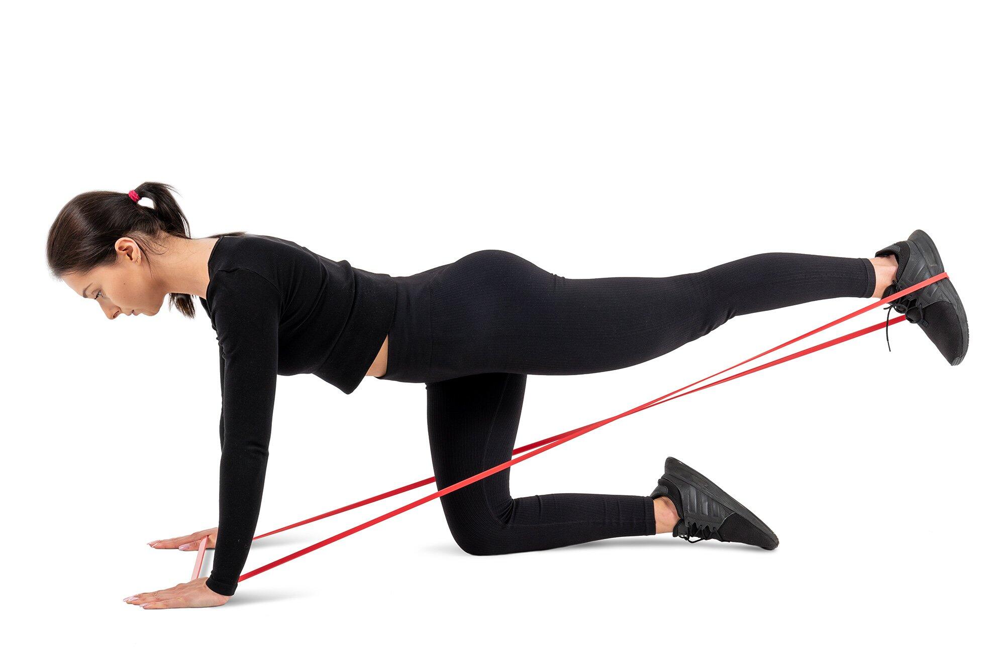 Bande de résistance fitness pour exercices Hop-Sport 7-16kg 2/7