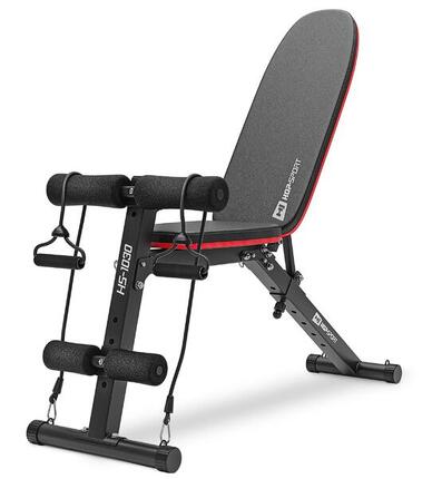 Banc de musculation HS-1030 avec blocage des jambes
