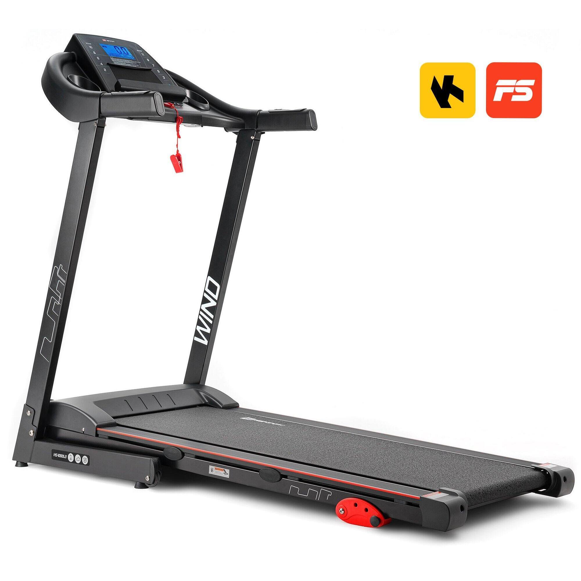 Bieżnia treningowa do biegania Hop-Sport Wind