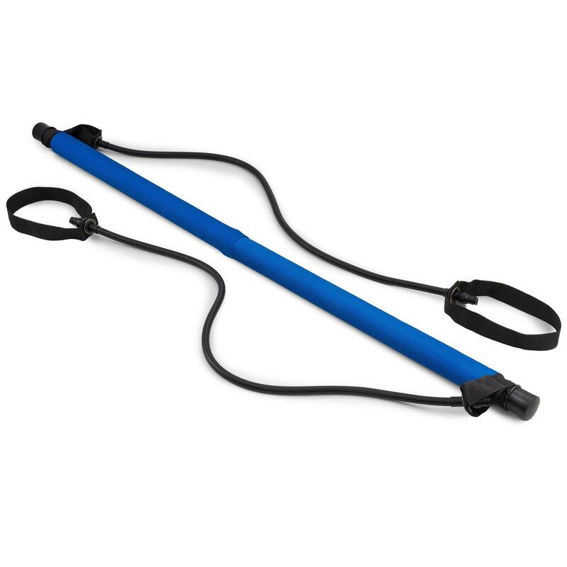 Baston antrenament pliabil cu extensoare Hop-Sport HS-T090GS