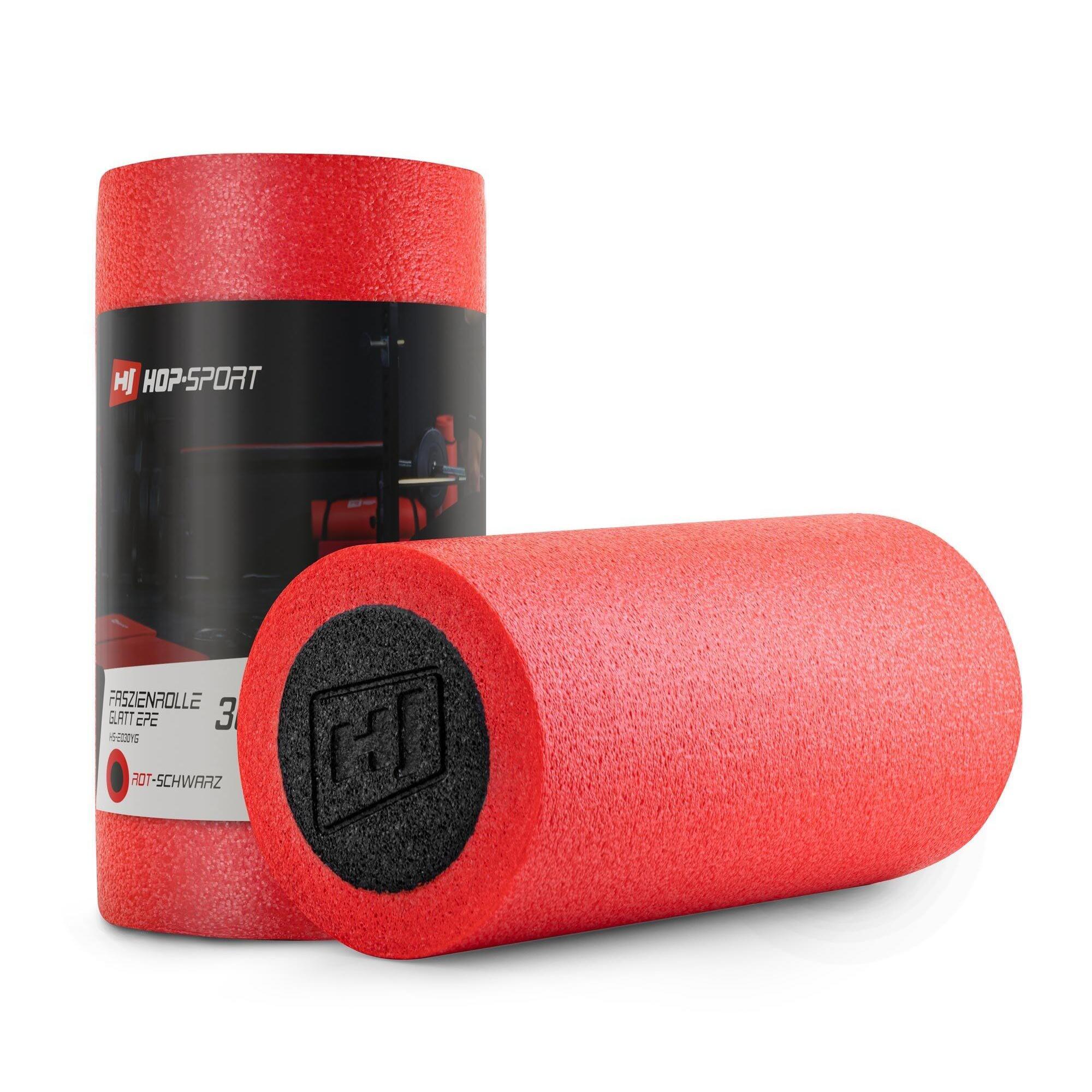 Hop-sport - Rouleau De Massage Hop-sport Epe 30cm - Rouleau De Massage - Noir|rouge - 30 Cm - Decathlon