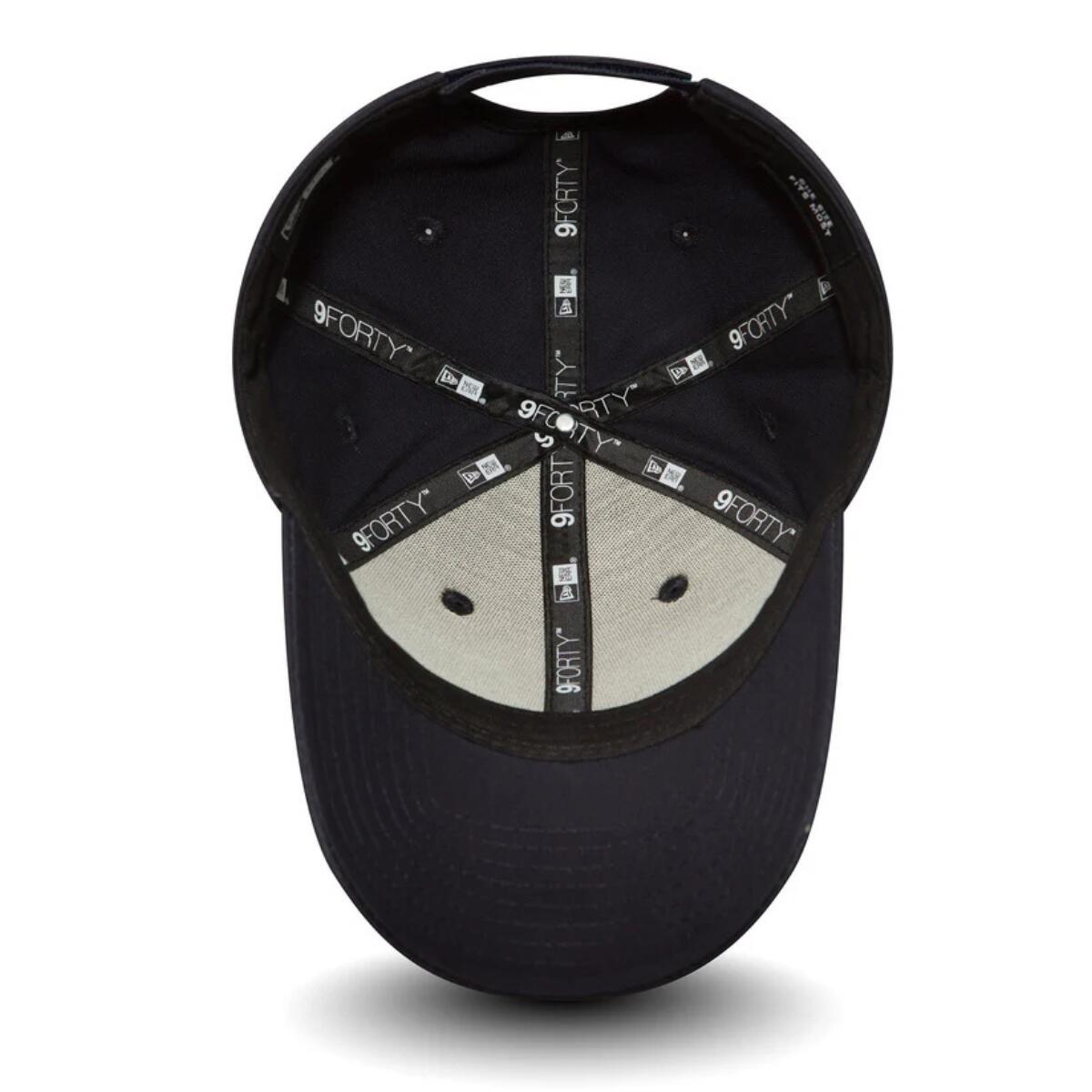 Czapka z daszkiem New Era 9FORTY Plain Flag Blank Collection Navy Blue 11179831 4/4