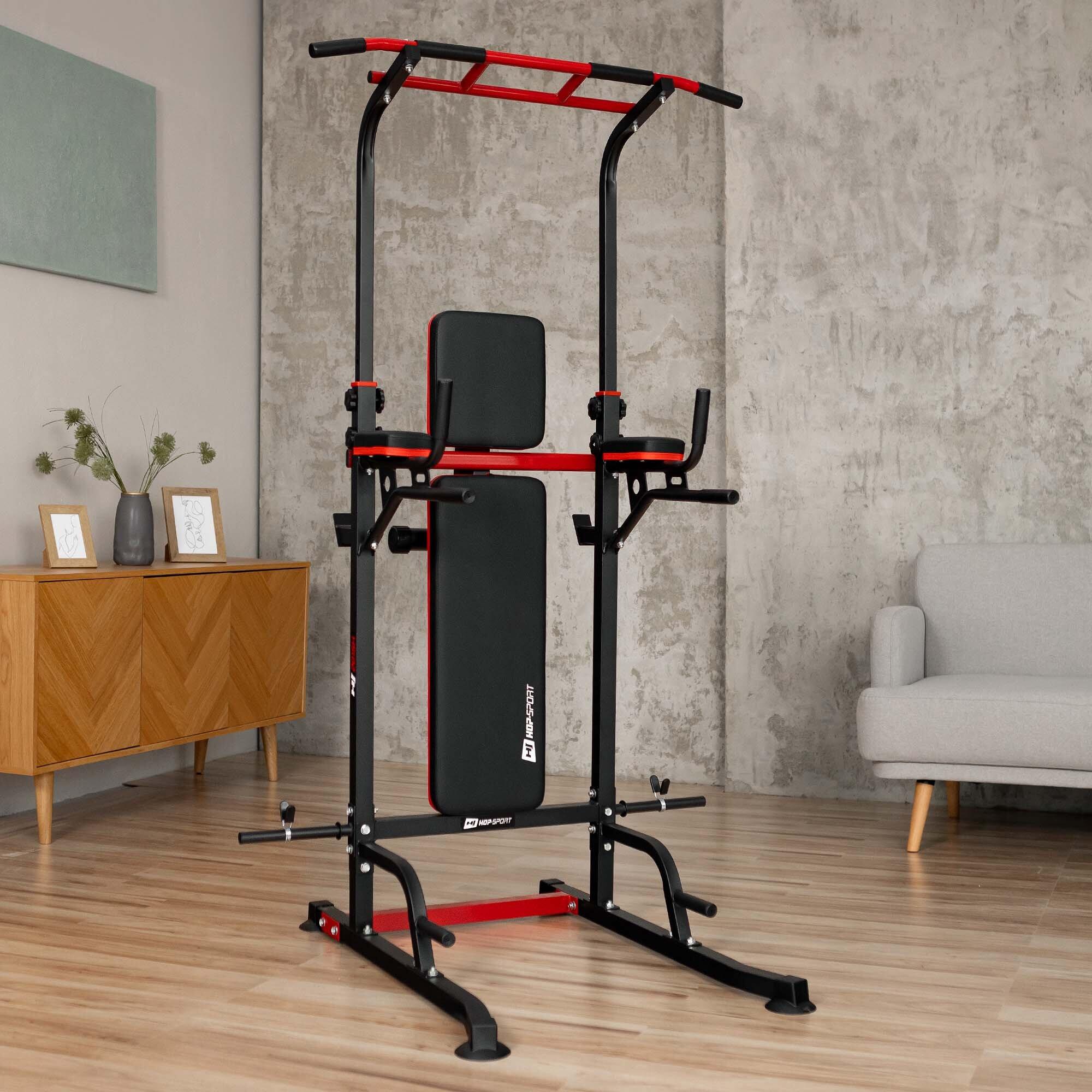 Krafttrainingsstation Hop-Sport HS-2015K mit Bank 3/7