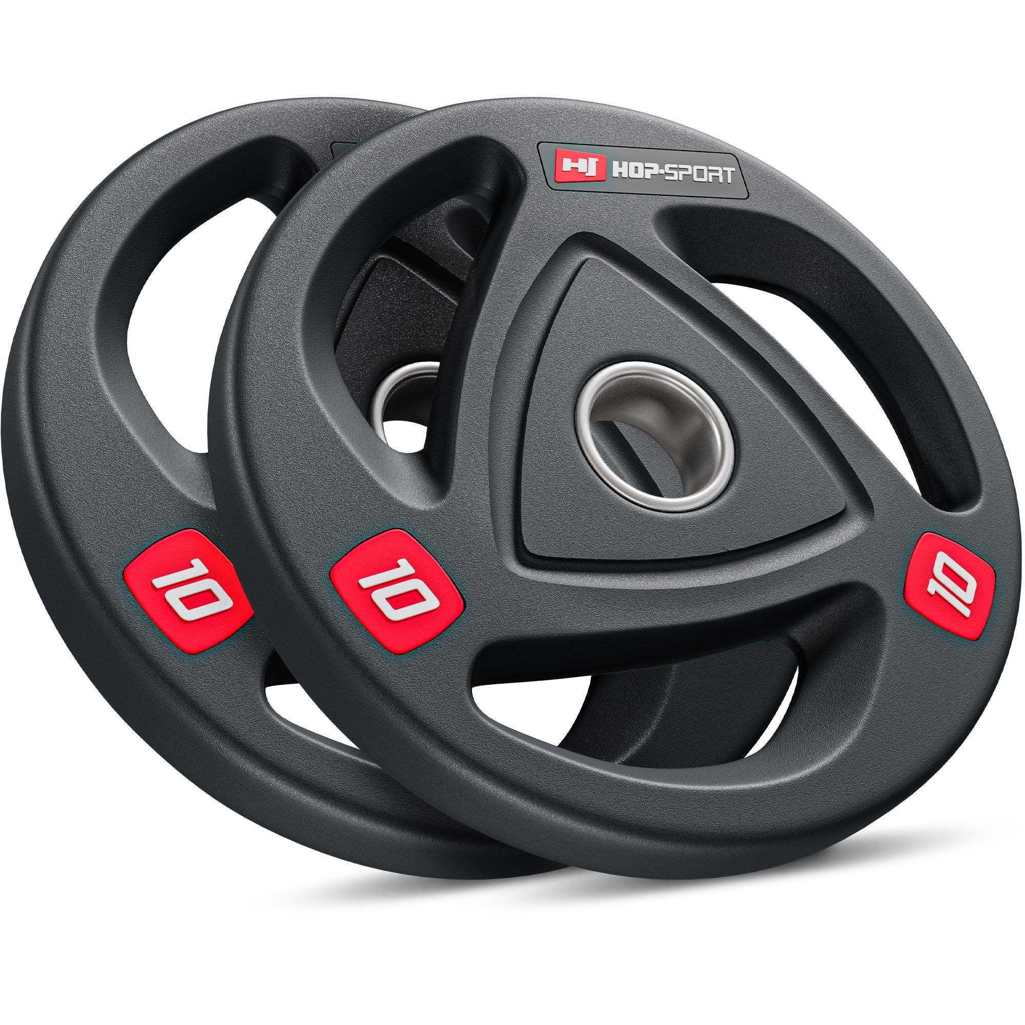 Set greutăți olimpice pentru bară Hop-Sport HS-OD10 2x10kg 51mm