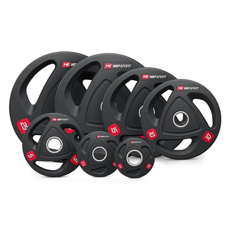 Zestaw obciążeń olimpijskich Hop-Sport 4x2,5kg