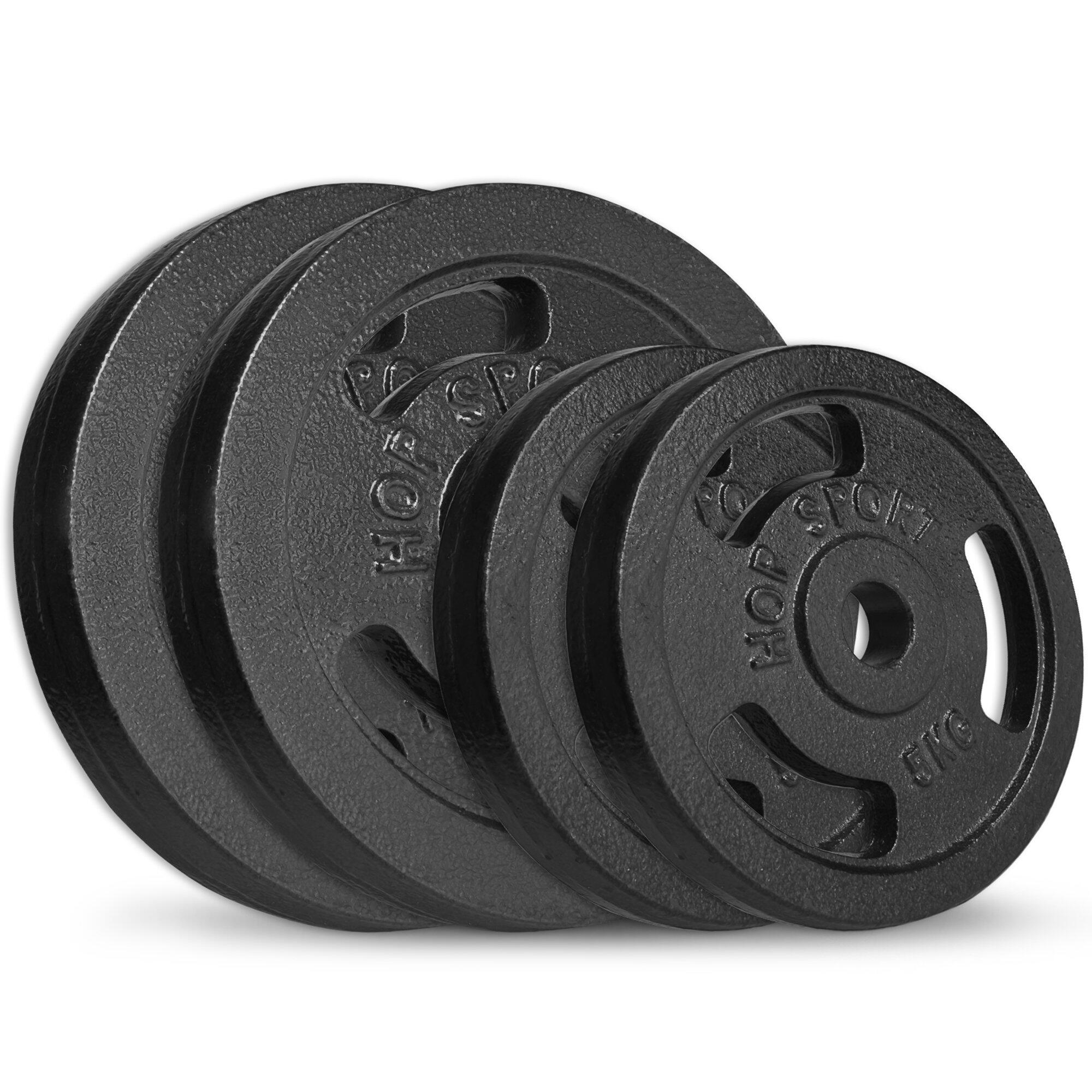 Hop-Sport Strong 106kg Bodybuilding Set mit Bank HS-1065 5/7