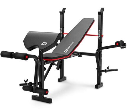 Banc de musculation Hop-Sport HS-1055 Pro avec pupitre à biceps