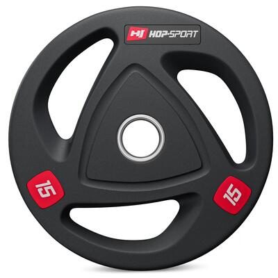 Peso olimpico per bilanciere disco in ghisa 15kg