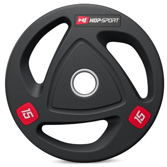 Peso olimpico per bilanciere disco in ghisa 15kg