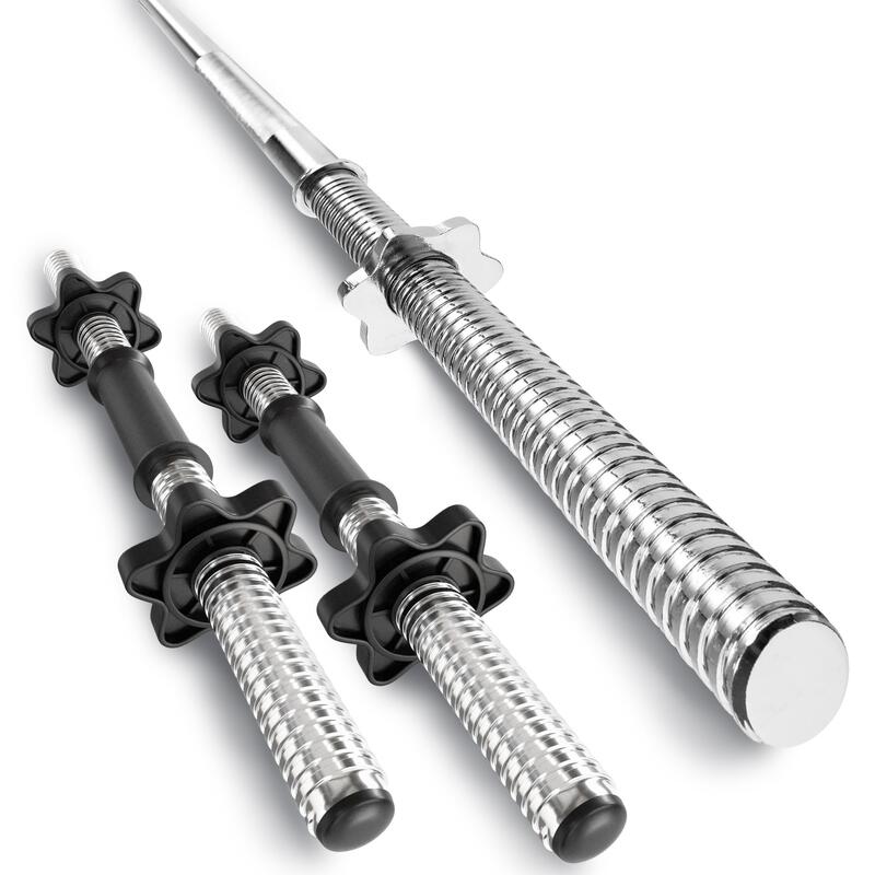 Set greutăți compozite bară Hop-Sport Premium 58kg