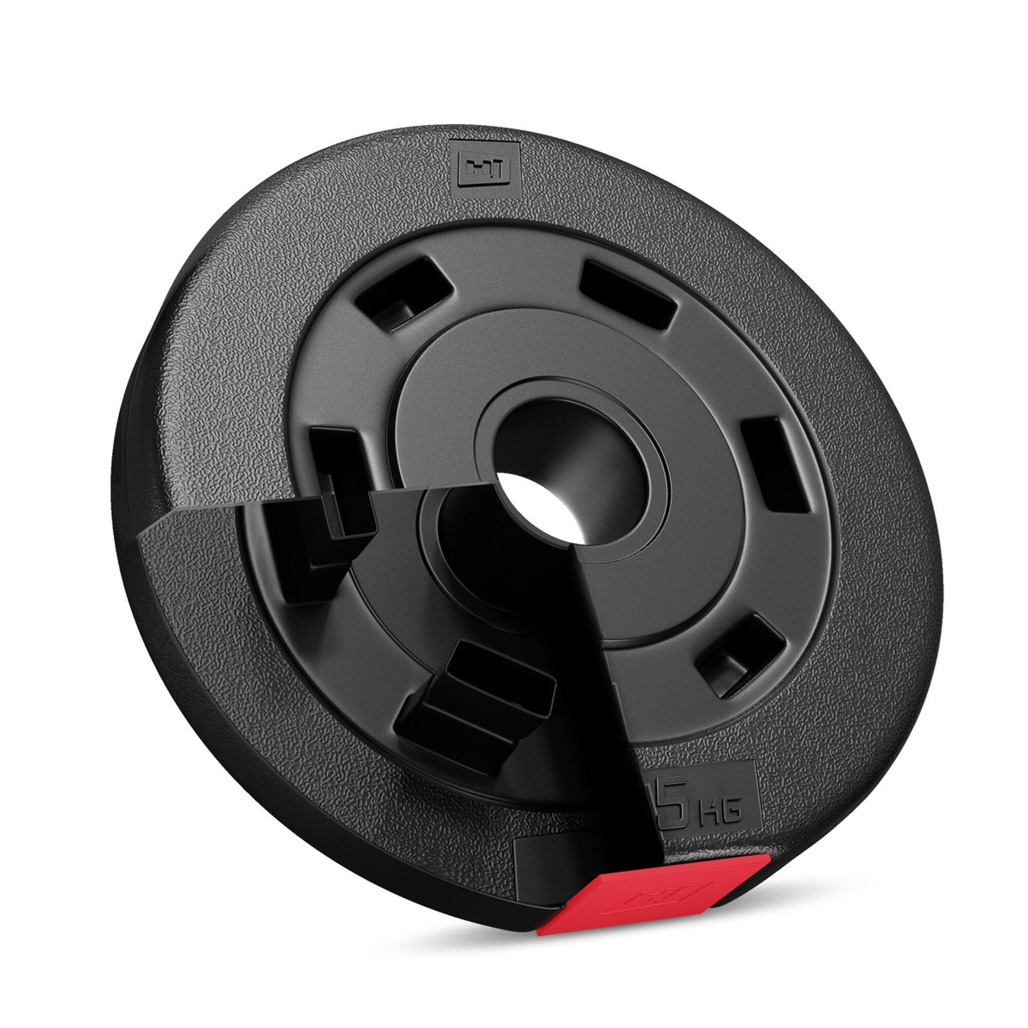 Set di pesi compositi per allenamento 30kg (2x10, 2x5) 4/7