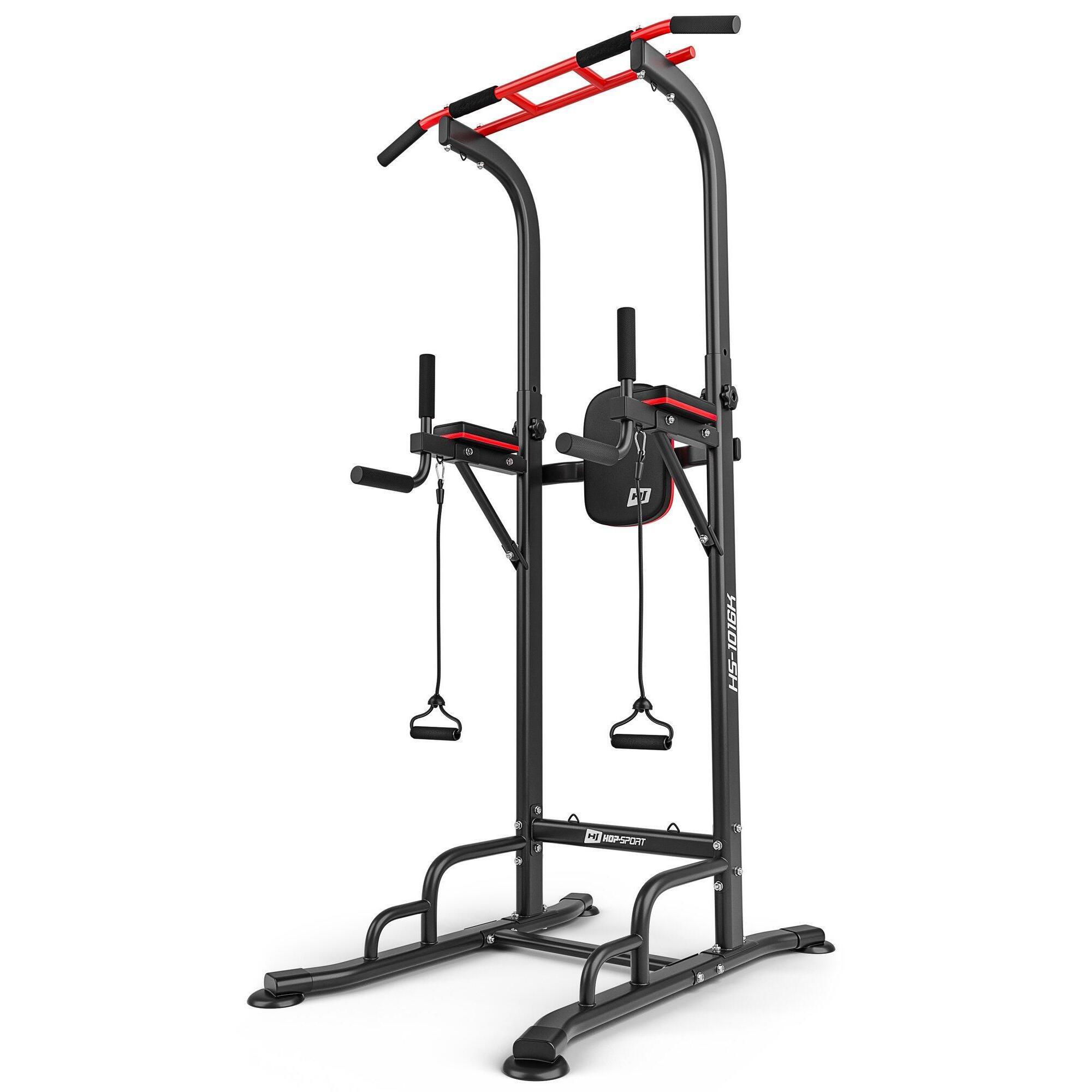 HOP-SPORT Stacionární bradla s hrazdou a expandéry Hop-Sport