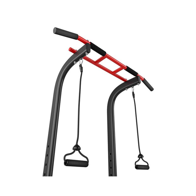Bara de antrenament Hop-Sport HS-1016K cu bară și extensoare