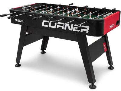 Tafelvoetbaltafel hop-sport corner