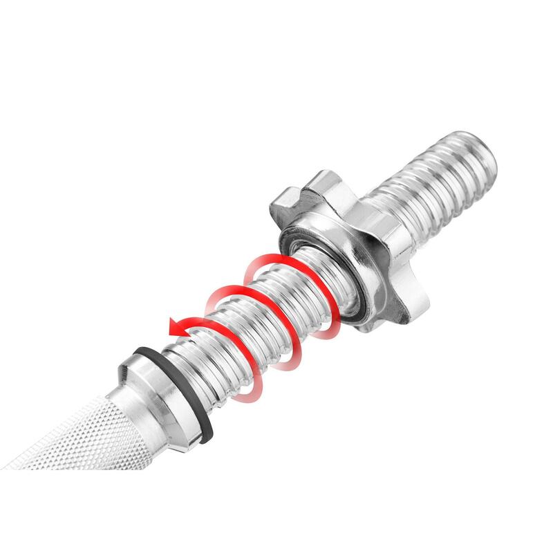 Set gantere fontă pentru antrenament 2x10kg Hop-Sport HS-ID2x10 reglabil