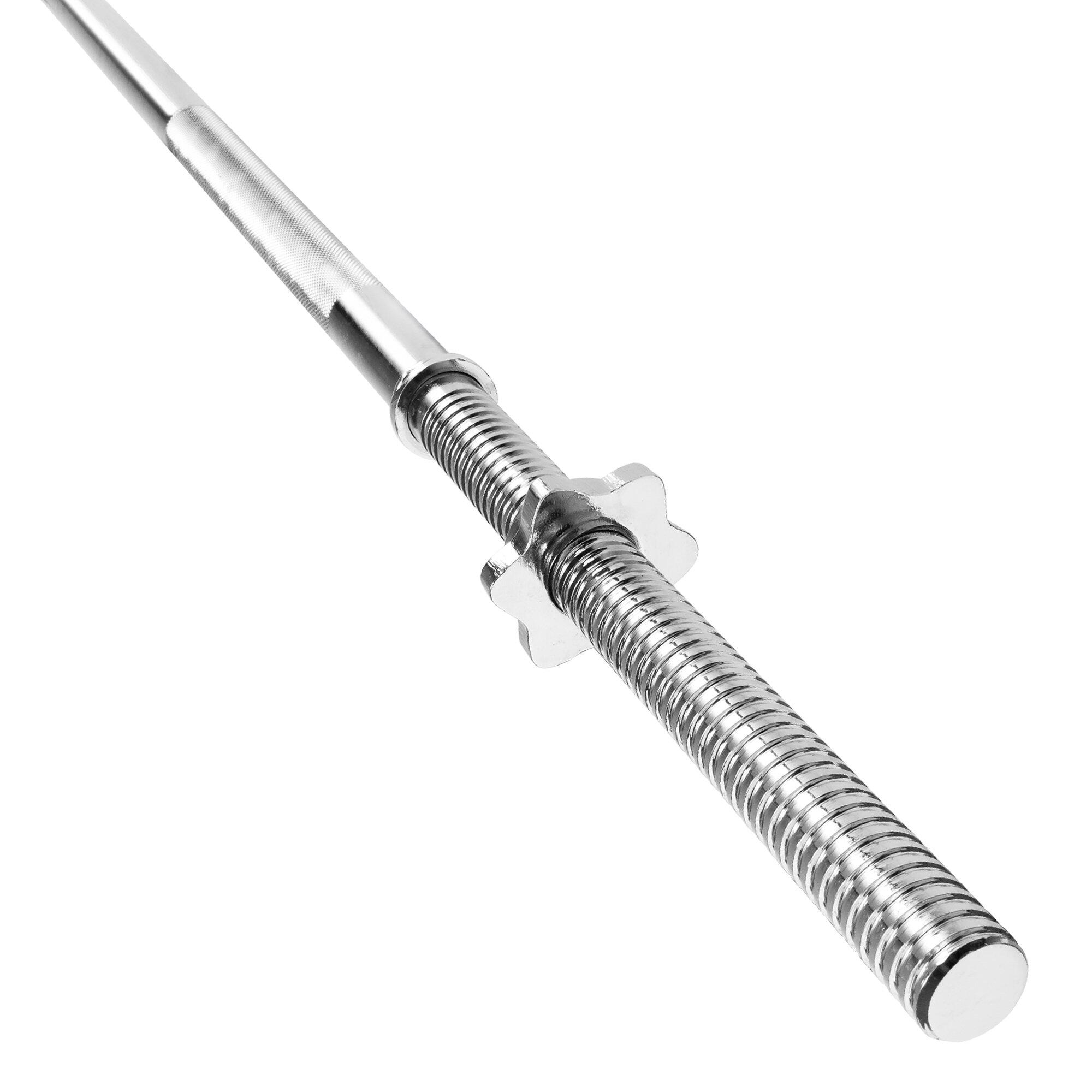 Set di pesi compositi con bilanciere per allenamento Premium 69kg 3/7