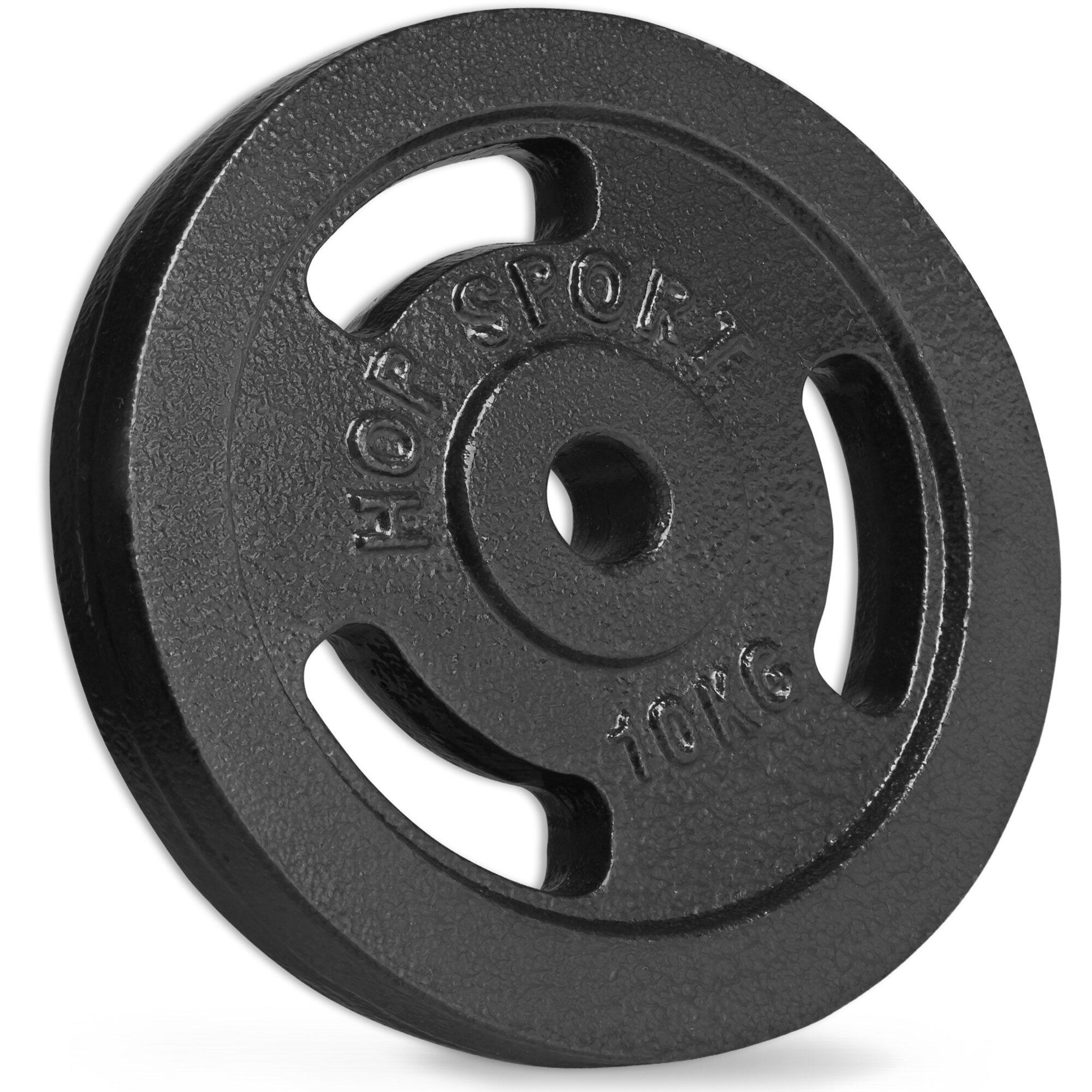 Set di pesi, bilanciere e manubri. Dischi in ghisa 96kg 7/7