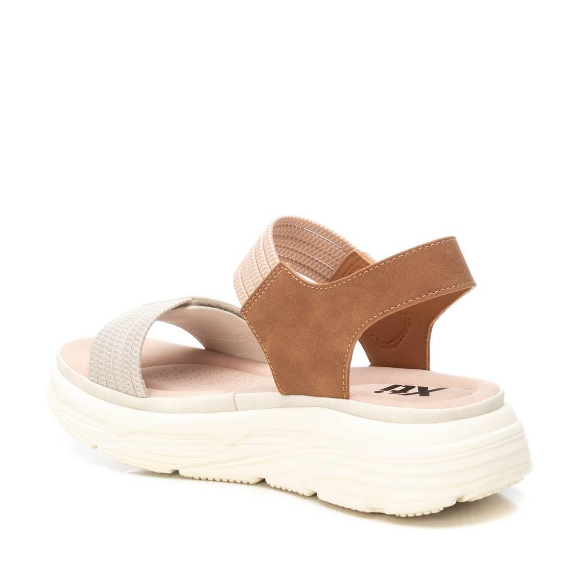 Sandales Plates Femme Xti  Beige 4/5