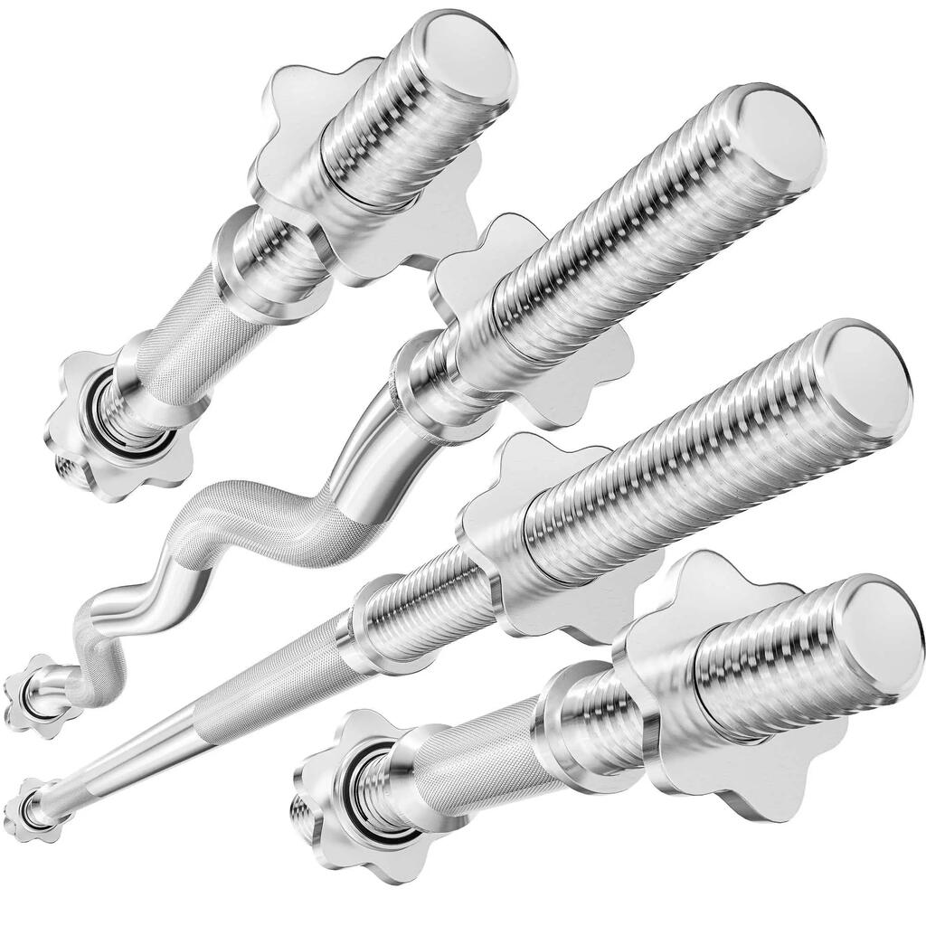 Комплект щанги за силови тренировки Hop-Sport 167см +120см + 2x40см