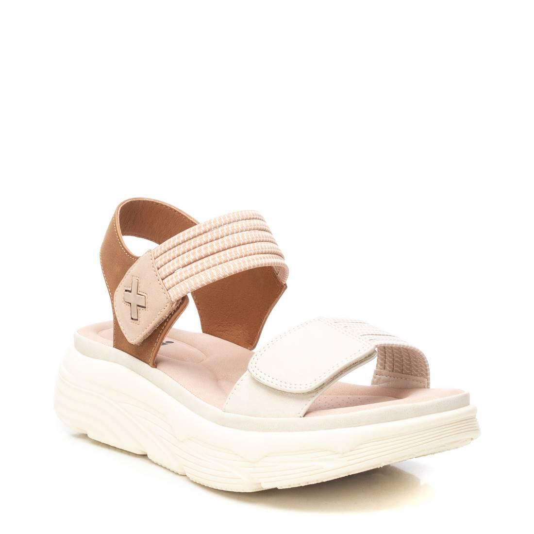 Sandales Plates Femme Xti  Beige 3/5