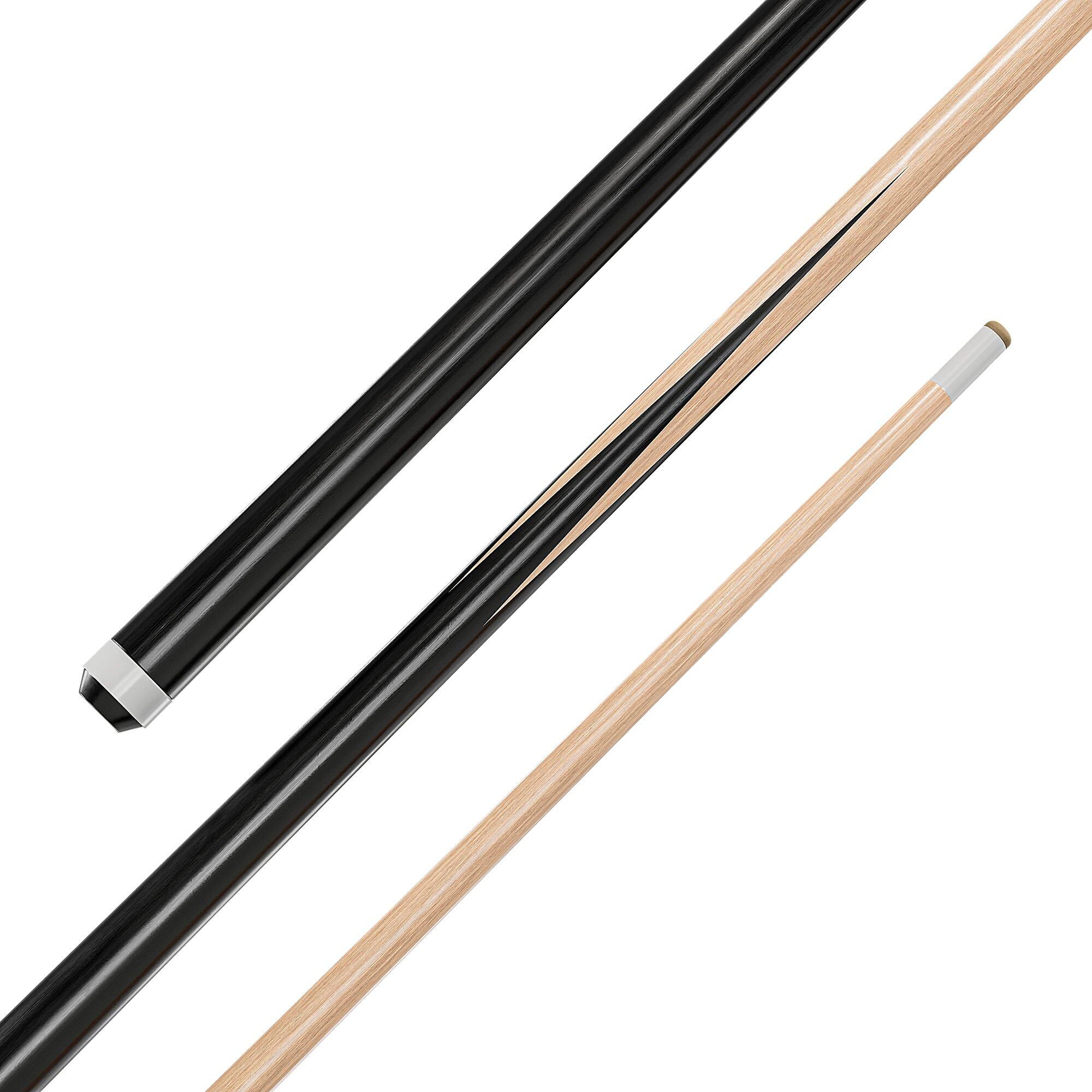 Kij do bilarda 1-częściowy, lakierowany, drewno jesionowe, 145 cm 3/4