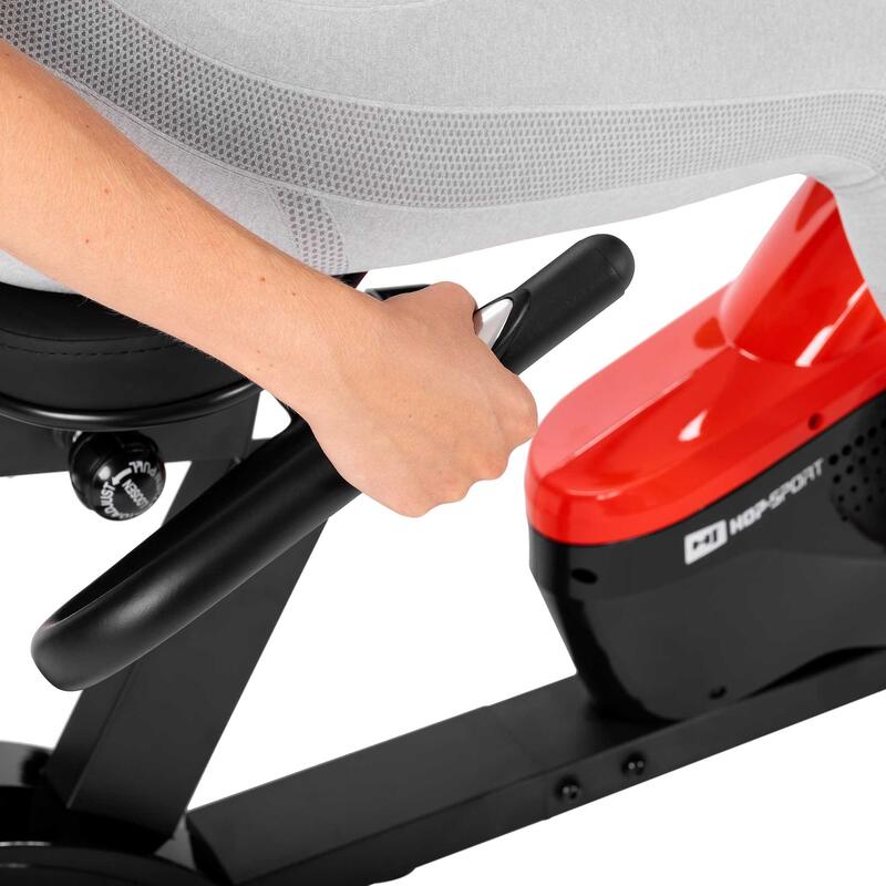 Rower stacjonarny treningowy leżący Hop-Sport Pulse
