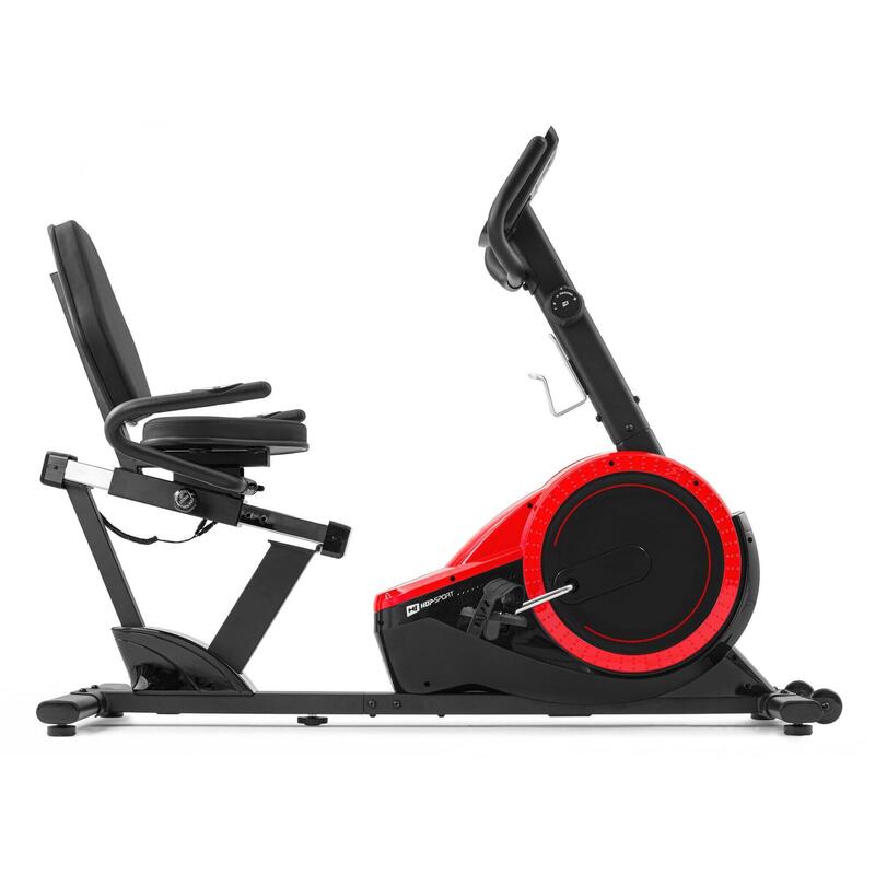 Rower stacjonarny treningowy leżący Hop-Sport Pulse