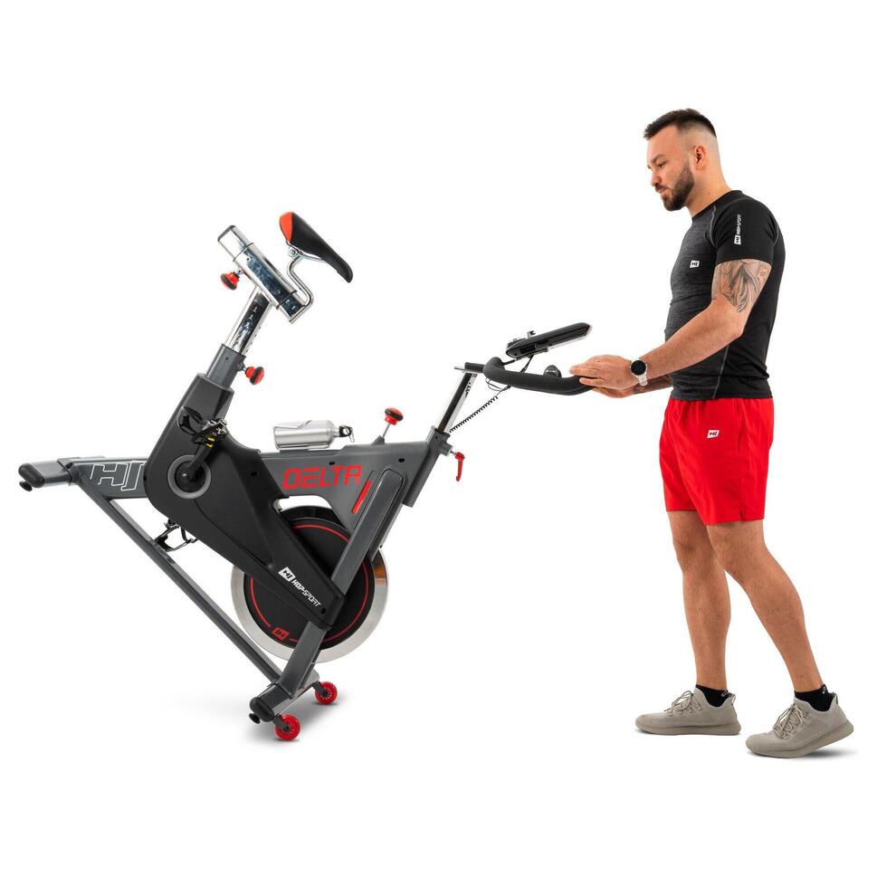 Delta Rowing Machine Rower treningowy stacjonarny spiningowy Hop-Sport Delta HOP-SPORT ...
