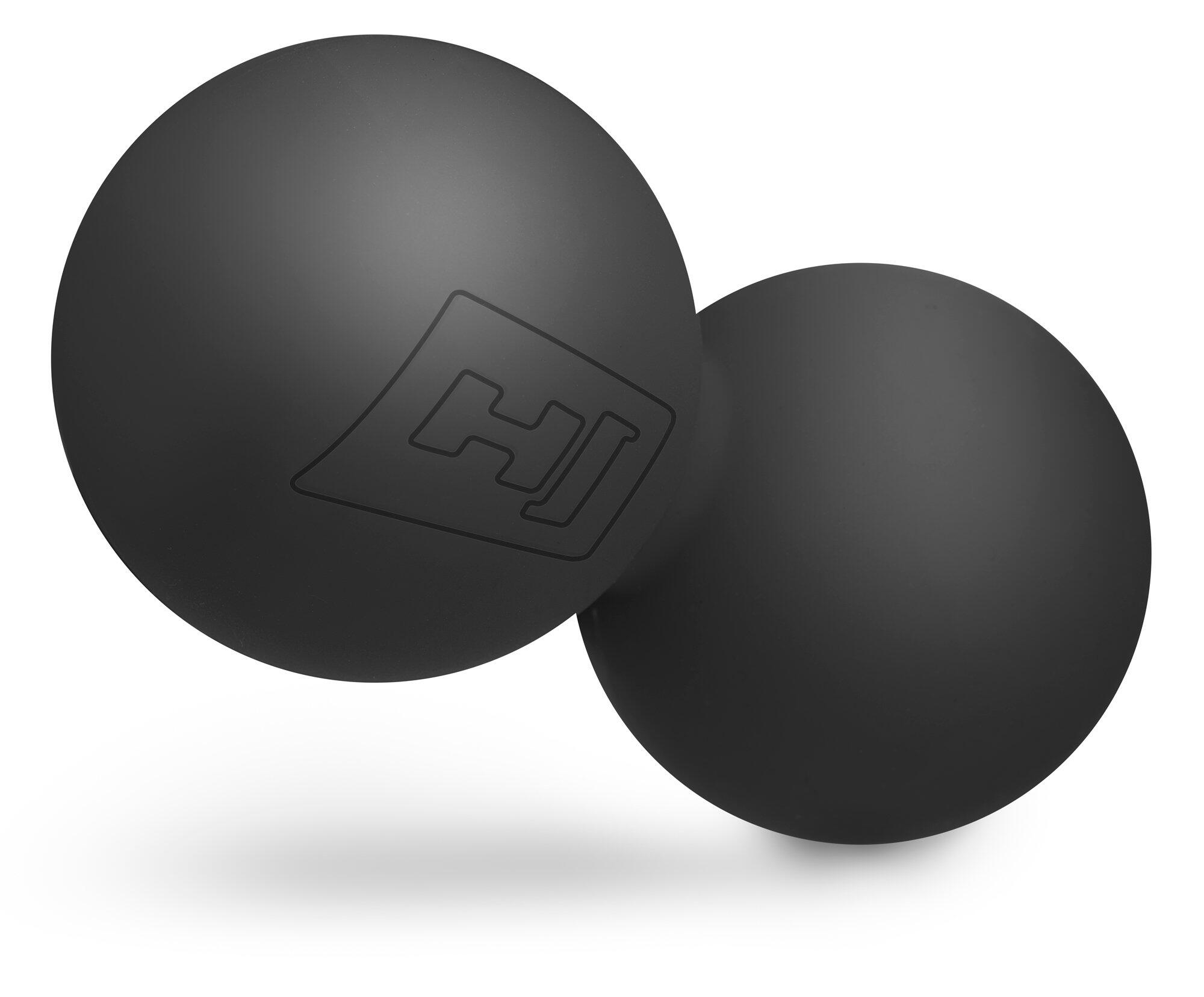 Balle de massage Hop-Sport HS-S063DMB en silicone double 2/5