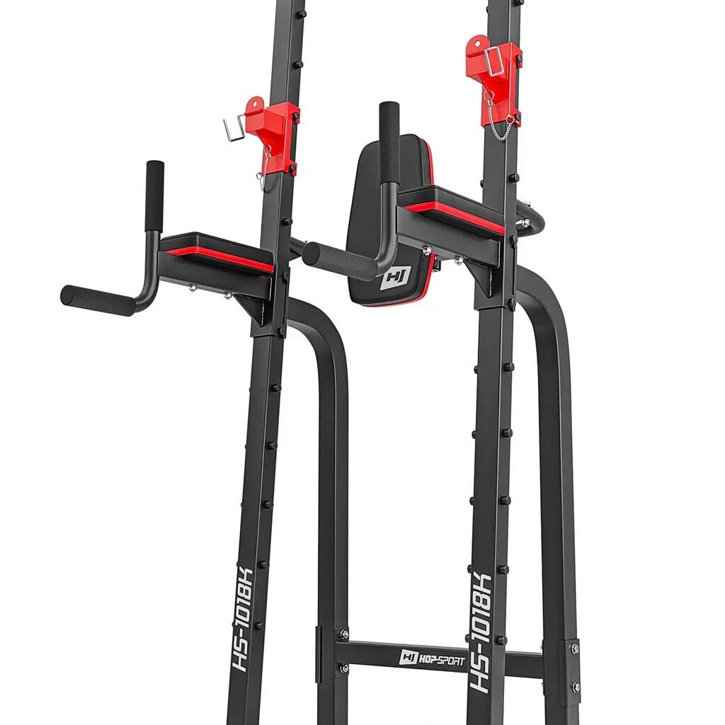 Паралели Hop-Sport HS-1018K с лост и стойки за щанга