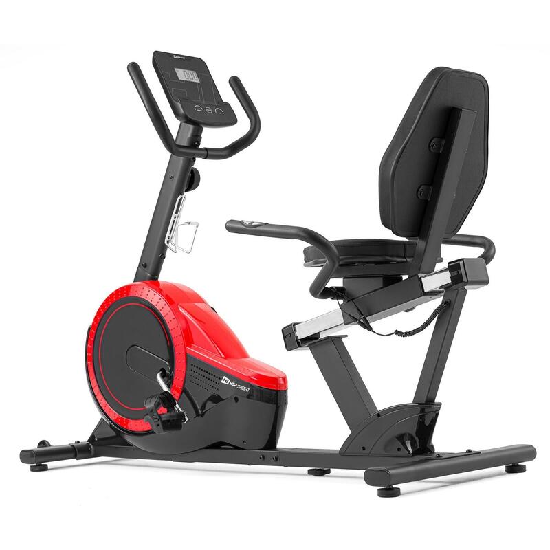 Rower stacjonarny treningowy leżący Hop-Sport Pulse