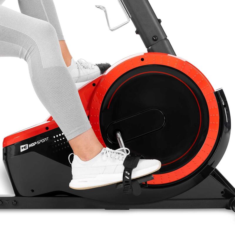 Rower stacjonarny treningowy leżący Hop-Sport Pulse