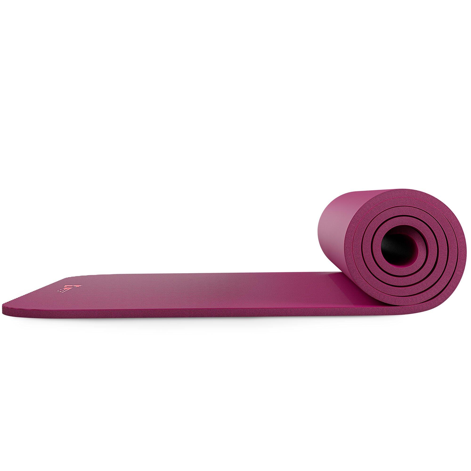 Tappetino fitness NBR 1cm - amaranto - 190x60 cm 7/7