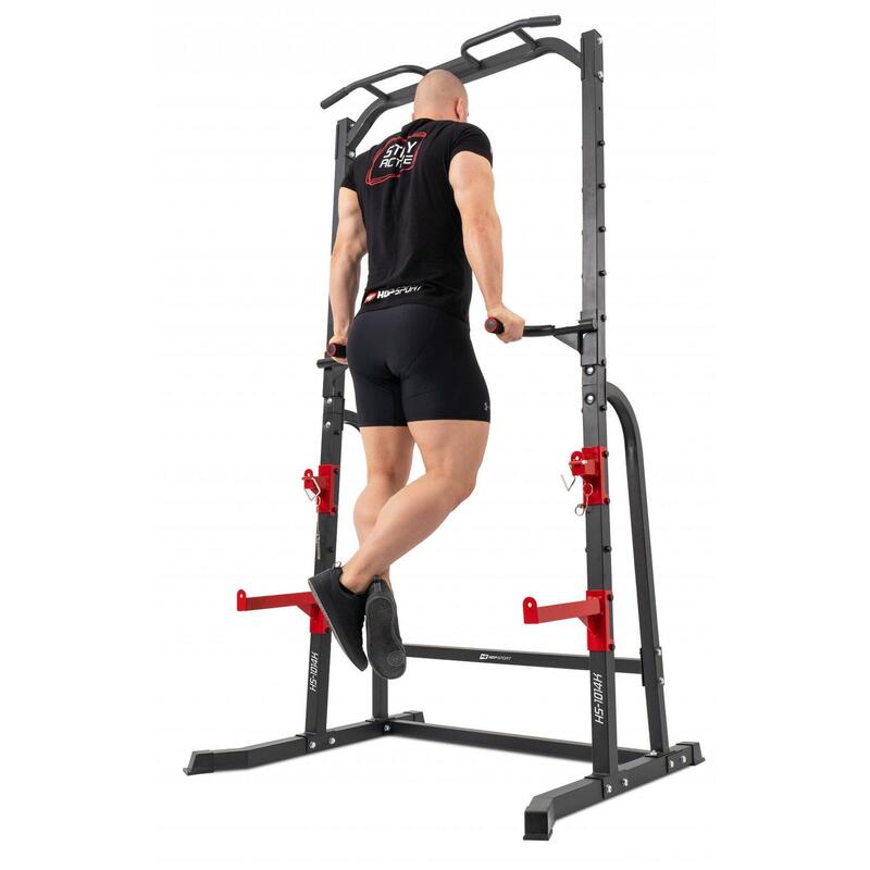 Bare pentru antrenament Hop-Sport HS-1014K cu bară și siguranță