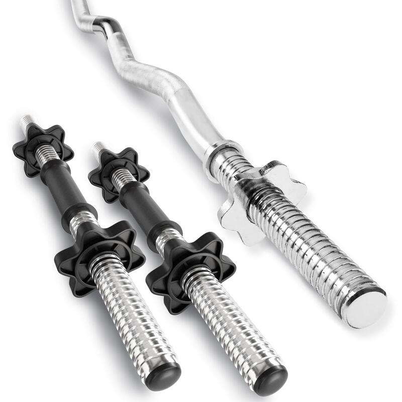 Set greutăți compozite bară Hop-Sport Premium 56kg