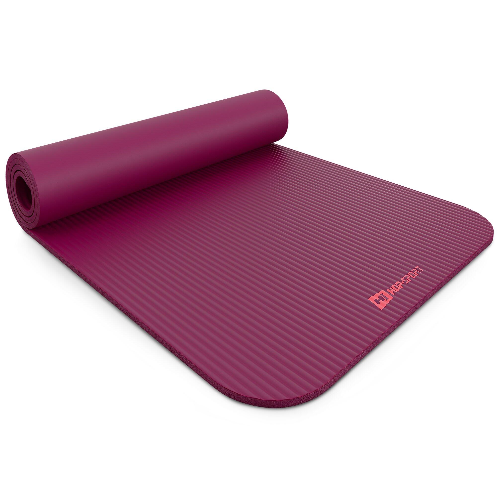Tappetino fitness NBR 1cm - amaranto - 190x60 cm 6/7
