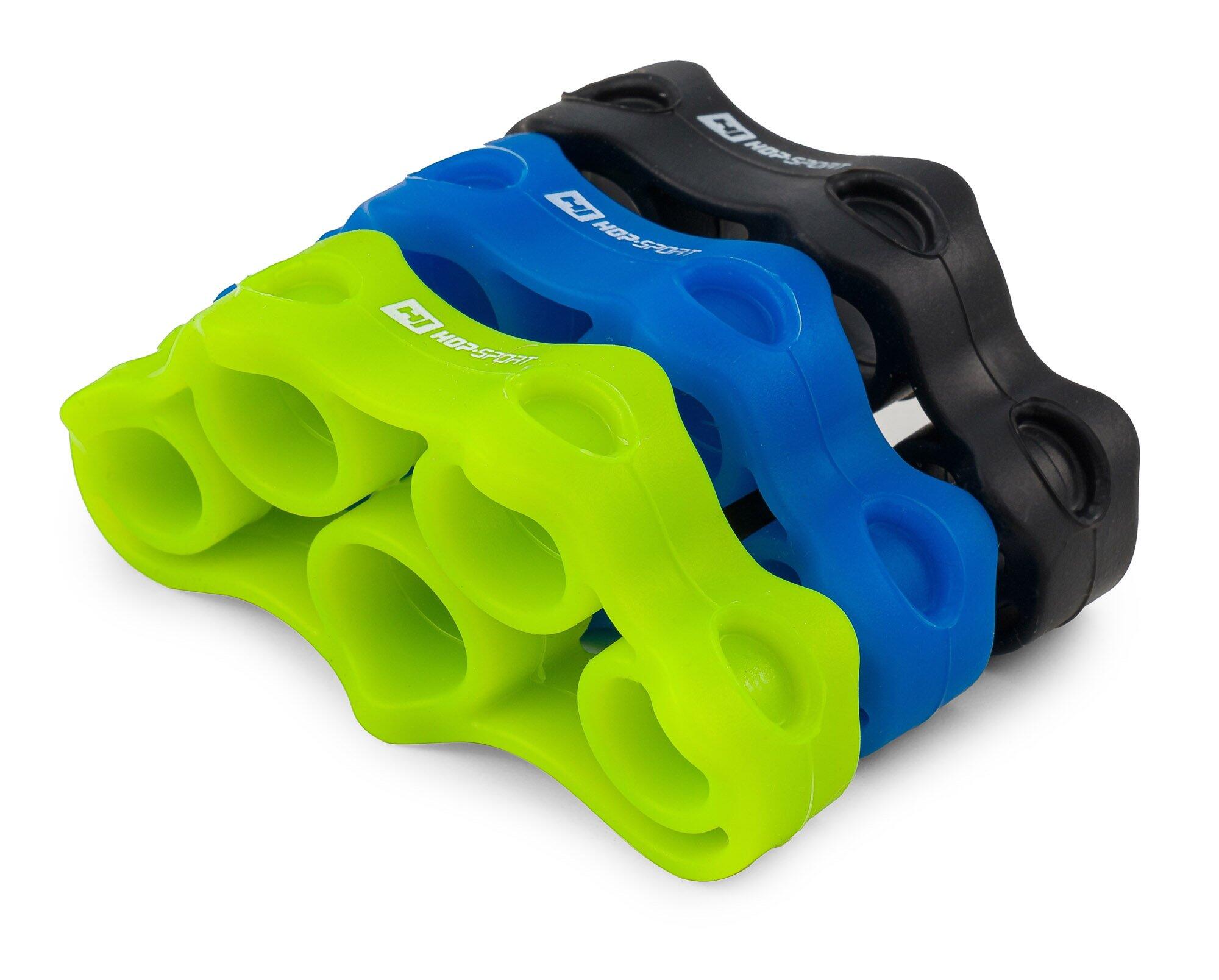 HOP-SPORT Ensemble d'extension de doigt et mains, 3 élastiques de musculation 2/7