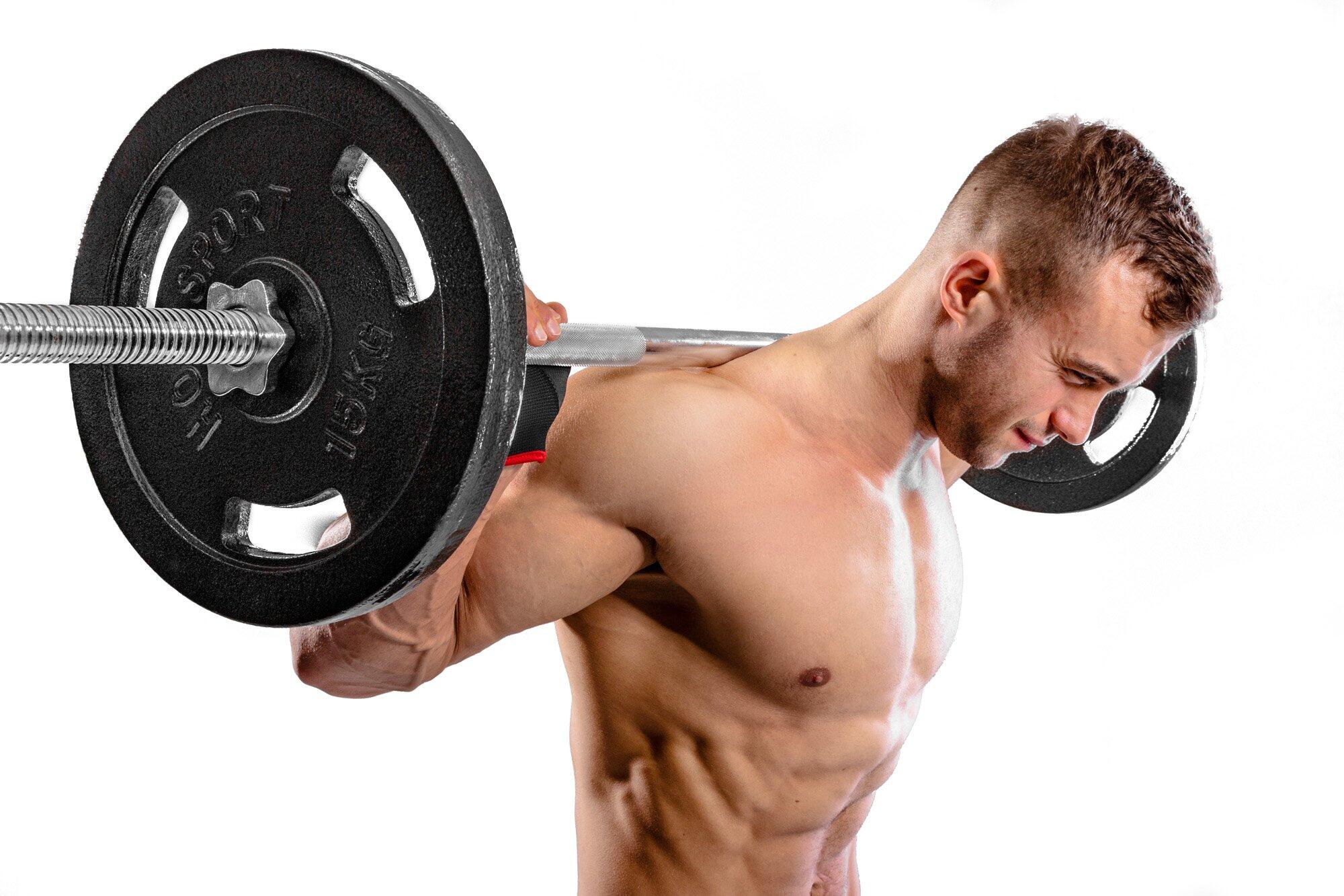 Ensemble de poids en fonte barre Hop-Sport Strong 76kg 2/7