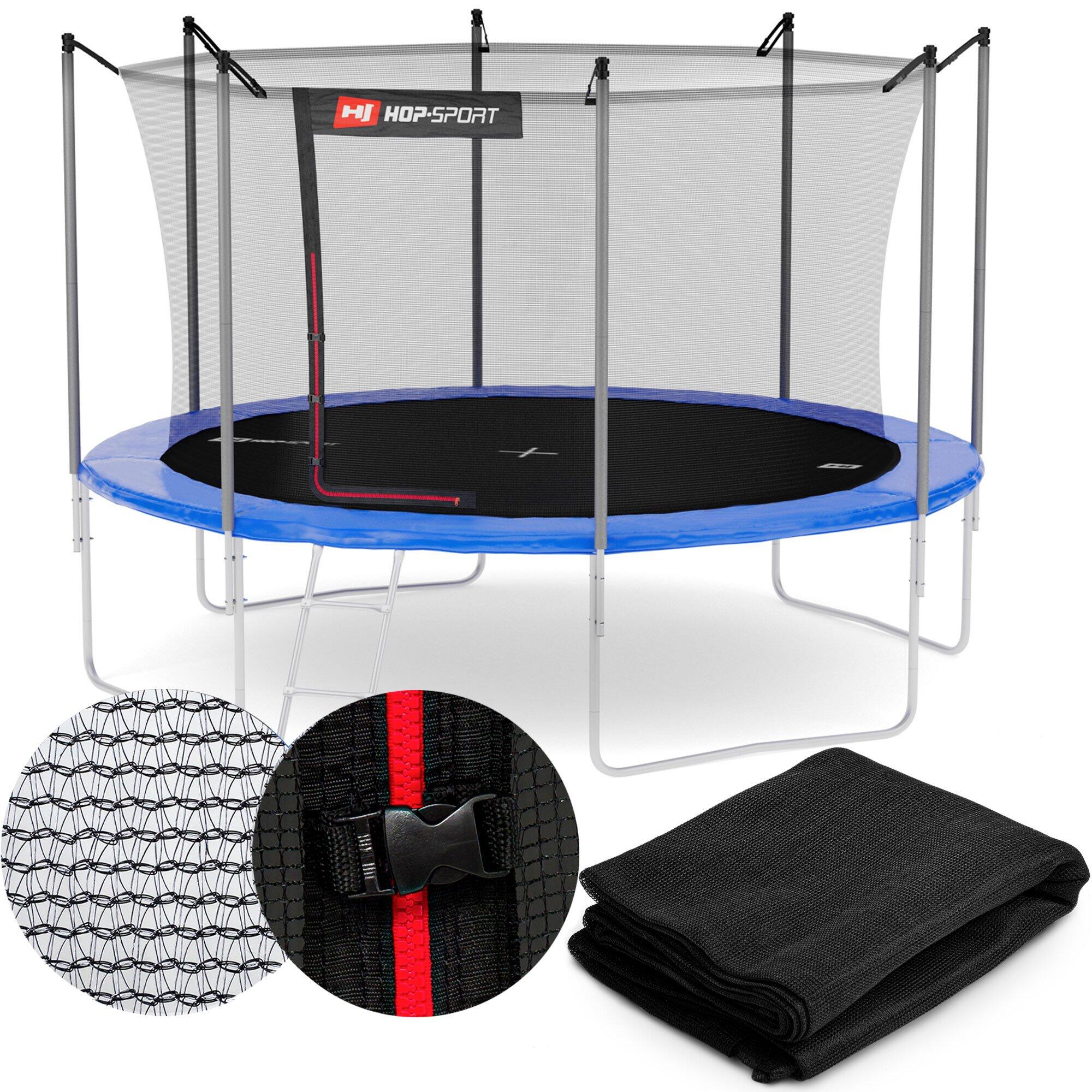 Hop-sport - Filet Pour Trampoline 14ft Intérieur - Filet De Cadre Trampoline - Noir - Decathlon