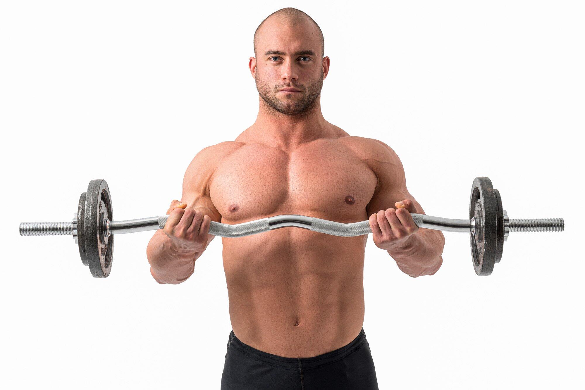 Ensemble de poids en fonte barre Hop-Sport Strong 76kg 3/7