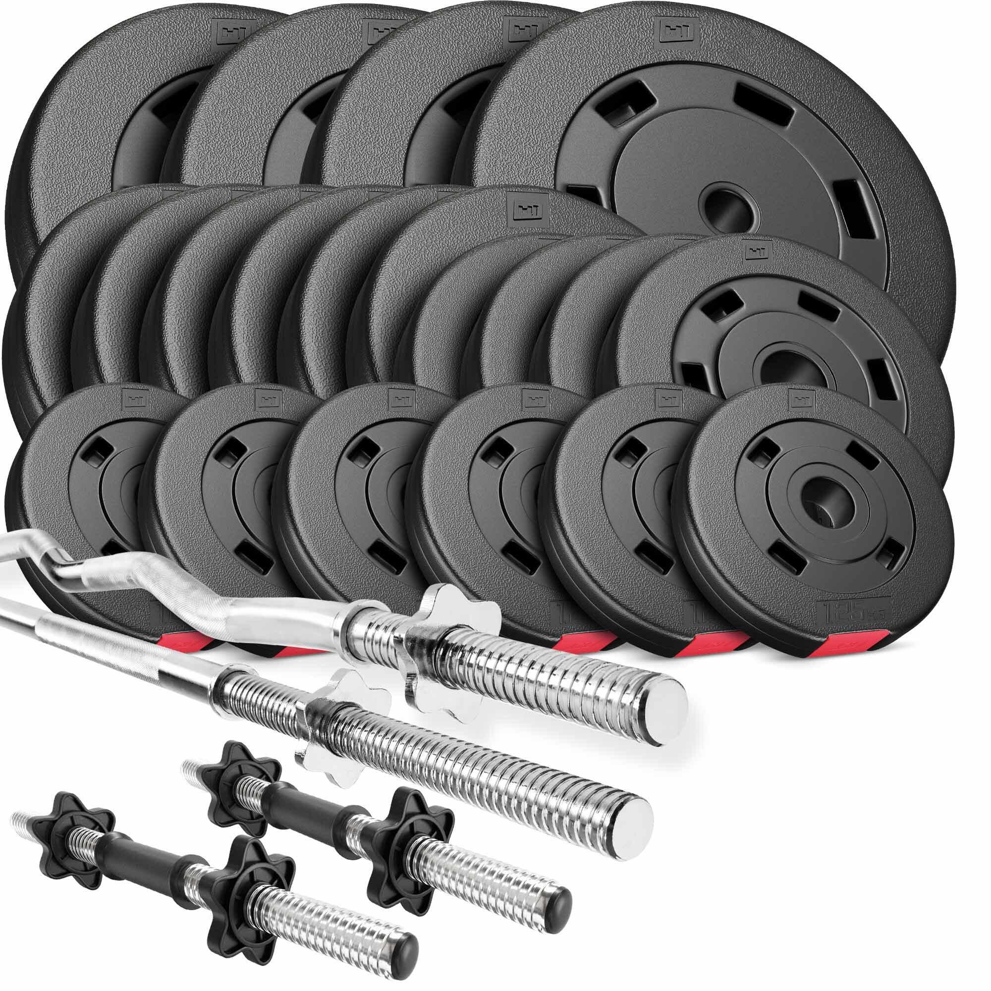 HOP-SPORT Sada bitumenových závaží Premium 105kg