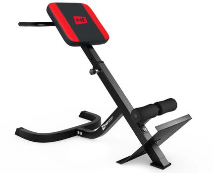 Ławka do ćwiczeń Hop-Sport HS-1018 do grzbietu z podparciem