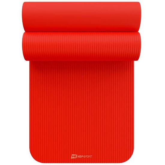 Tapis de fitness 2 cm Pilates, Yoga et Gymnastique 190x60 cm Hop-Sport Rouge