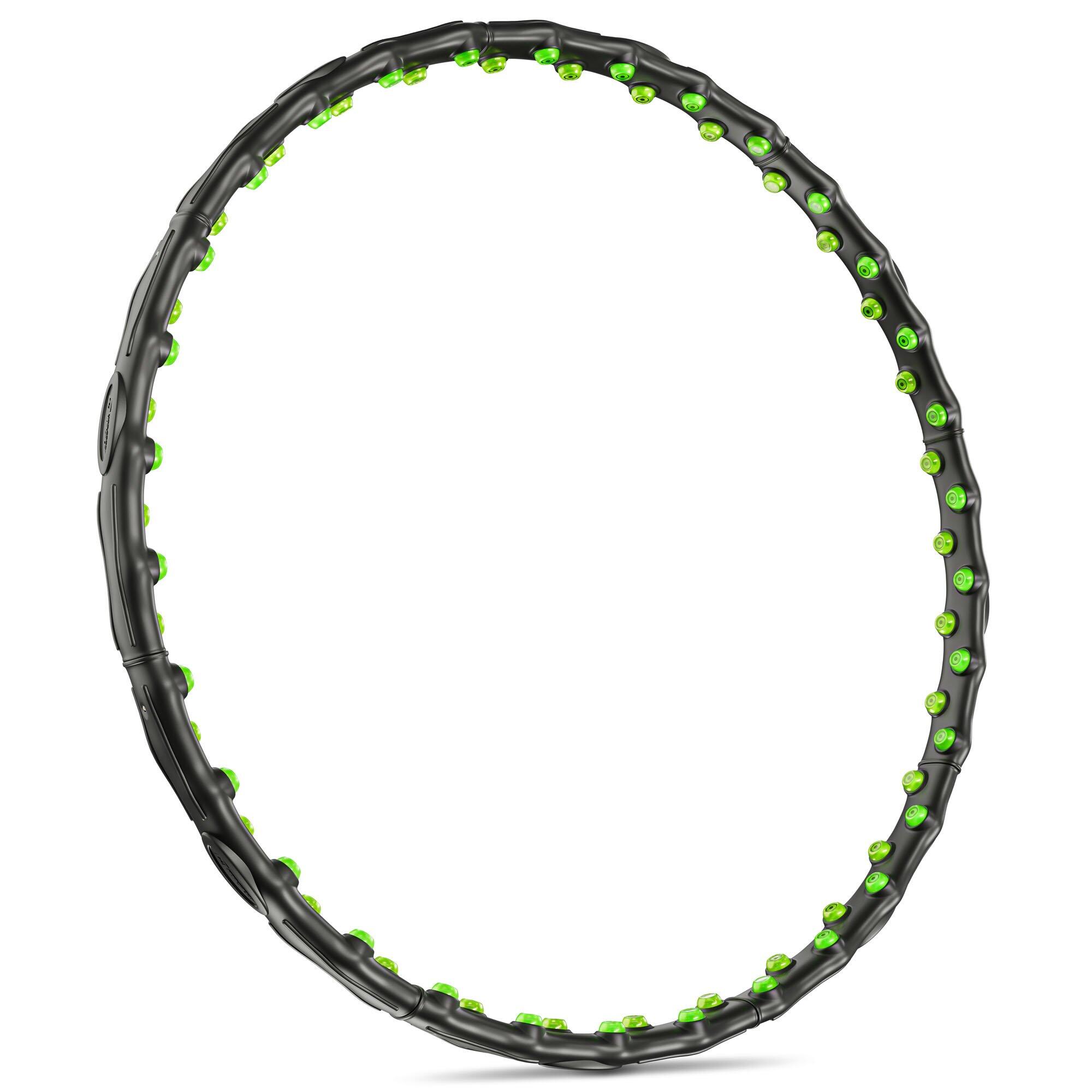 HOP-SPORT Hula-hoop se 64 magnetickými kuličkami - cvičební obruč