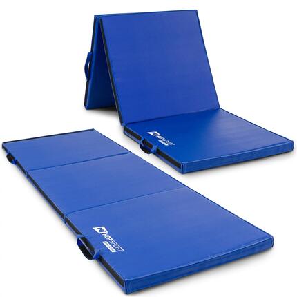 Matelas de gymnastique pliable dur 5cm Hop-Sport