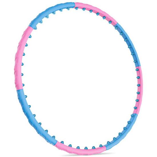 Hula-hoop avec bosses - cerceau d'exercice - Hop-Sport 48 billes magnétiques