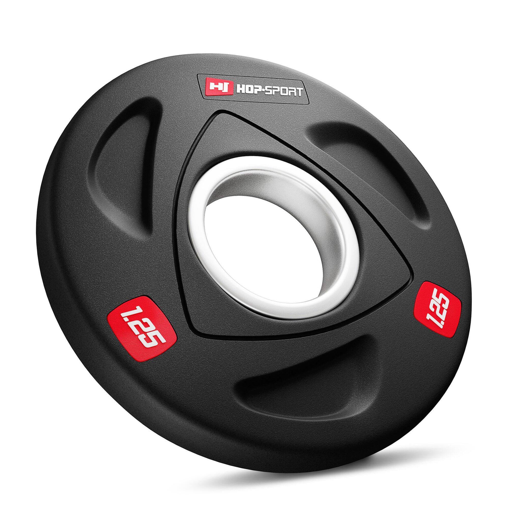 Olympijská pogumovaná činka Hop-Sport 26kg 5/7